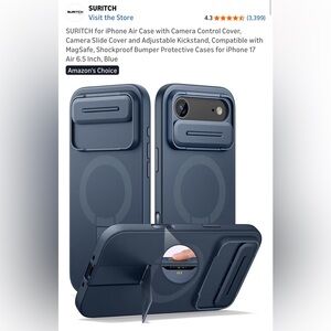 iPhone 17 Air Phone Case with Stand